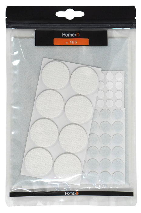Möbeltassar Vita 125-pack
